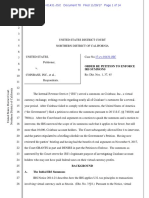 US v. Coinbase order