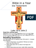 Bible in A Year 42 NT Luke 19 To John 2