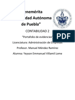 Portafolio de Evidencia Yeyson Emmanuel Villamil Lome