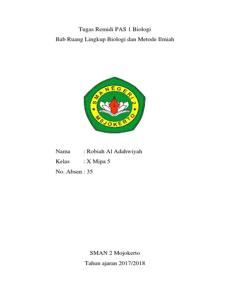 Contoh Soal Ruang Lingkup Biologi Beserta Pembahasannya Contoh Soal Ruang Lingkup Biologi Beserta Pembahasannya
