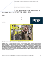ANTES Y DESPUÉS DEL HOLOCAUSTO CIFRAS DE LA POBLACIÓN JUDÍA ENTRE 1933 Y 1948 - Qué Nos Ocultan 1 PDF