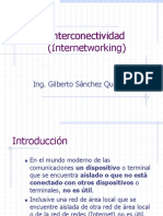 7. Interconectividad (Internetworking)