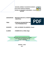 Informe de Inv. Tipos de Muestra.