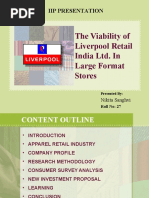 Download The Viability of Liverpool Retail India Ltd Presentation by Nikita Sanghvi SN36590287 doc pdf
