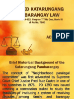 revised katarungang pambarangay law