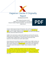 Plagiarism - Report