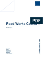 Economic cost of road works