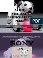 Aibo, Inteligencia Artificial en Un Perro