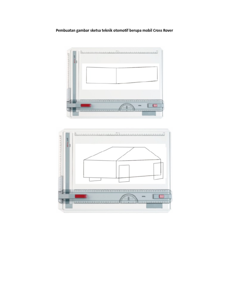 Pembuatan Gambar Sketsa Teknik Otomotif Berupa Mobil Cross Rover Pdf
