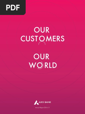 Axis Bank 2016 17 Investment Banking Banks