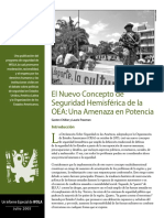 L3 Amenaza Potencial Del Nuevo Concepto de Seguridad Hemisferica WOLA