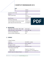 Keyboard Shortcut Mindmanager 2012