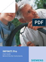 Infiniti Pro: User Guide Behind-the-Ear Instruments