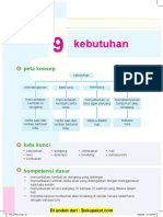 Pelajaran 9 Kebutuhan