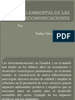 Impacto Ambiental de Las Telecomunicaciones