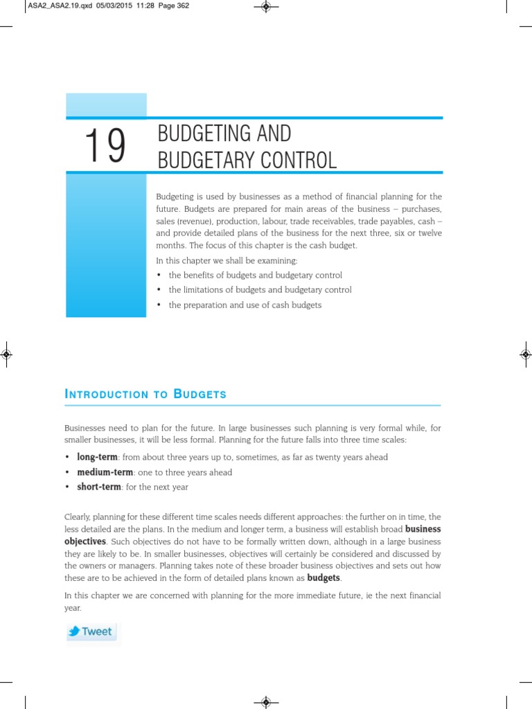Understanding Cash Budgets and Control | PDF | Expense | Budget