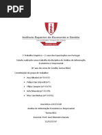 Trabalho AIEE - Exportações Em Portugal 1
