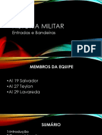 História Militar - Entradas e Bandeiras