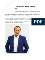 Kevin Spacey Net Worth, Kevin Spacey House of Cards
