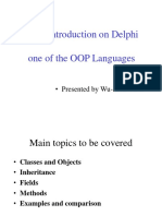 CS 151 Delphi - Orientação A Objetows