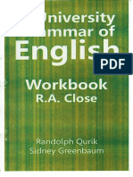 A University Grammar of English Workbook. by Rando