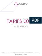ALL Tarifs2016 Afrique