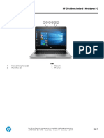 Quickspecs: HP Elitebook Folio G1 Notebook PC