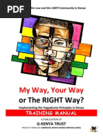 Download Domesticating the Yogyakarta Principles in Kenya Human Rights Training Manual by Ryan Ubuntu Olson SN36594543 doc pdf