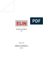 ELIN Uporabniski Prirocnik PDF