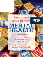 Stanley I Greenspan Serena Wieder Infant and Early Childhood Mental Health A Comprehensive, Developmental Approach To Assessment and Intervention