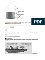 Pressure Depends On How Much Force or Weight Is Exerted