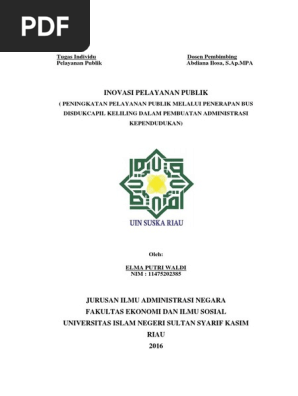 Inovasi Pelayanan Publik