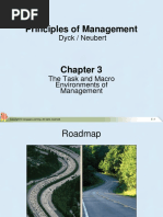 Chapter 3 - Task and Macro Environments of Management