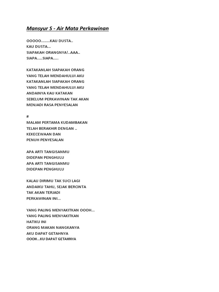 Mansyur S Pdf
