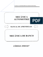 MECANICA DE BANCO Y AJUSTE