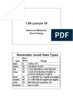 Numerical Methods: Root Finding