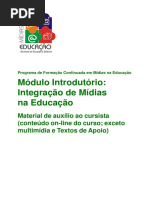 Midias Educacao-Modulo Introdutorio Integracao Midias Educacao