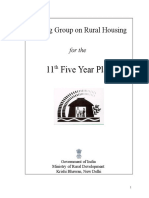 11 Five Year Plan: Working Group On Rural Housing