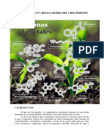 Fitohormornas y Reguladores Del Crecimiento