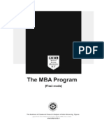 Mba Prospectus