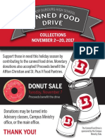 Cannedfooddrive Flyer 2017