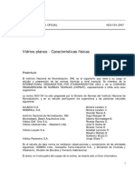 NCh0134 Of.1997 - Vidrios Planos Caracteristicas Fisicas.pdf