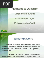 Processos de Usinagem I