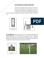 Instrumentos para Medir El Tiempo Atmosférico
