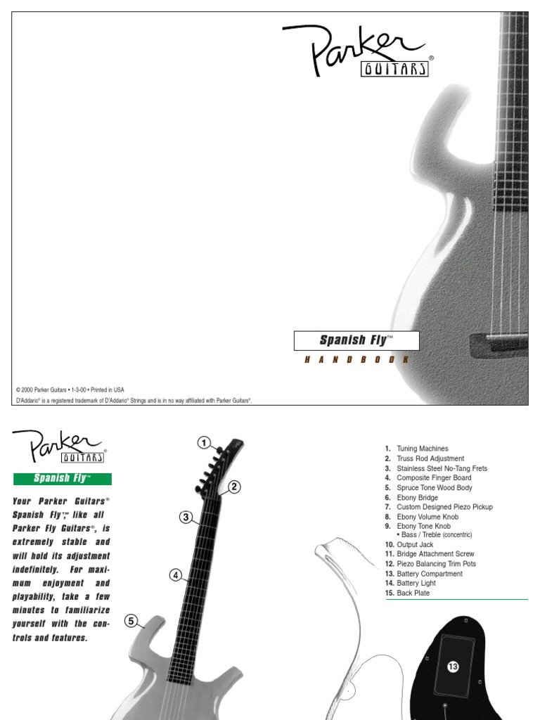 SPANISH_FLY_MANUAL.pdf | Guitars | Sound