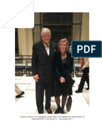 Jeanne Linnes & Tony Stepanski at NY Philharmonic - Nov 2017