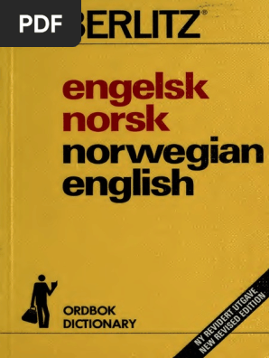 Engelsk Norsk Norsk Ord Bok PDF | PDF