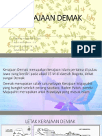Mind Map Kerajaan Demak