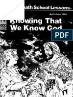 ss19840401 knowing that we know god