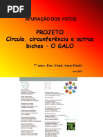 Resultados Eleição GALO 2017